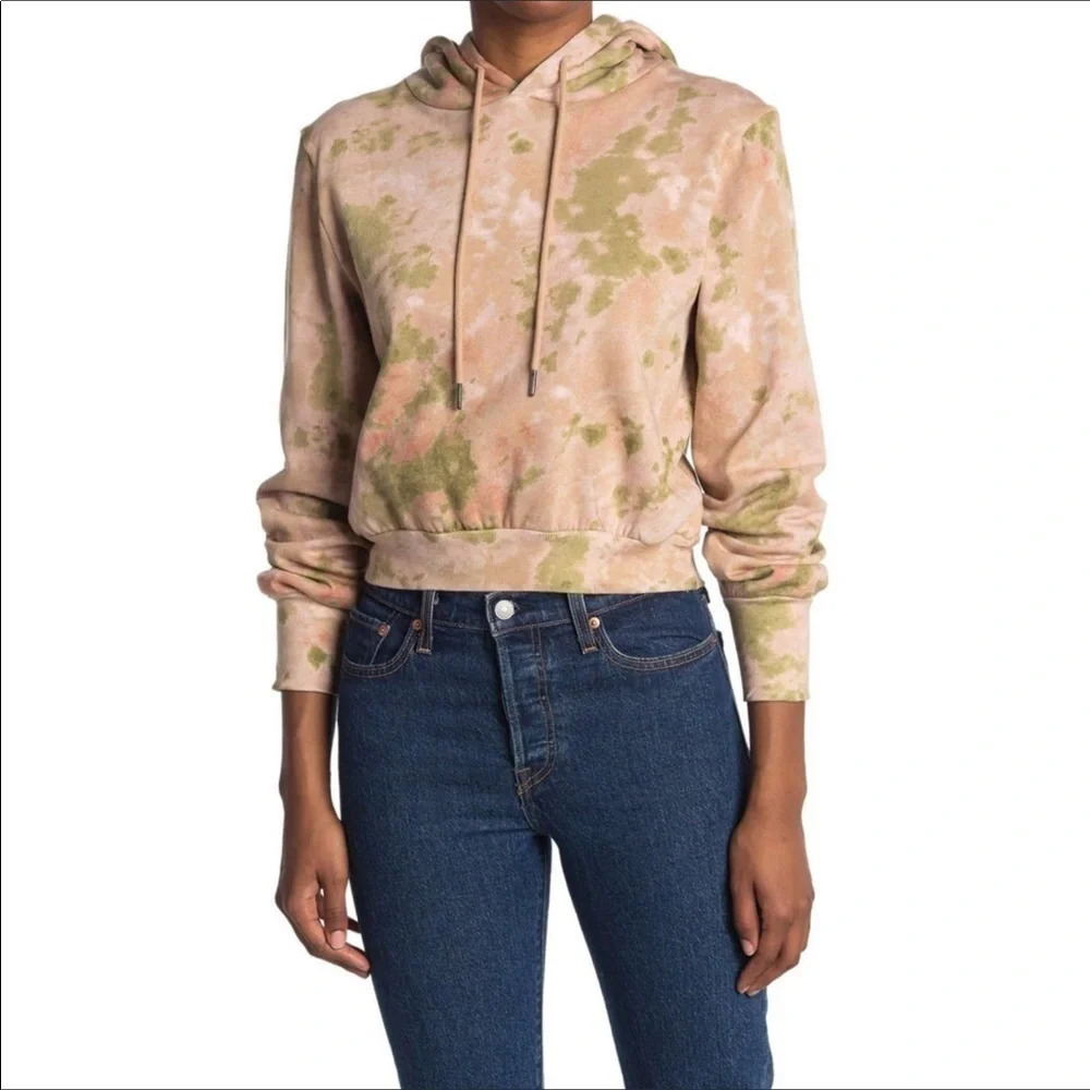 AFRM Tie Die Boho Pullover Hoodie Size S